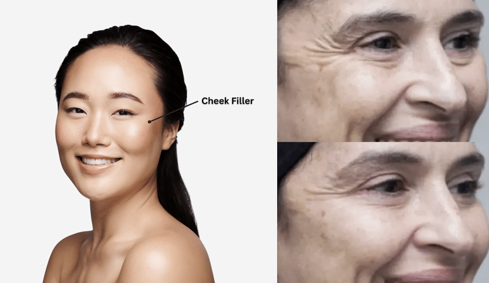 Cheek Filler Results