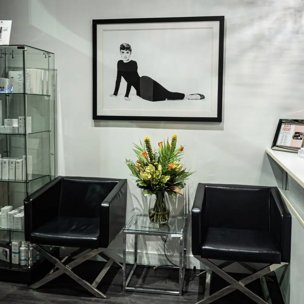 Skin Vitality London Reception Area